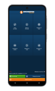 orchestra handbook interface